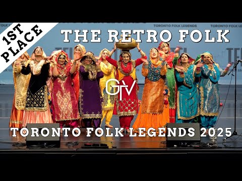 The Retro Folk | 1st Place Music Giddha Category | Toronto Folk Legends 2025