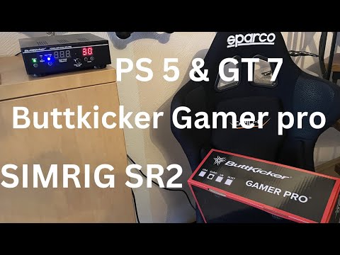 Buttkicker gamer pro & SIMRIG SR2 Motion & PS5 in GT7 | Funktioniert alles wirklich so einfach?