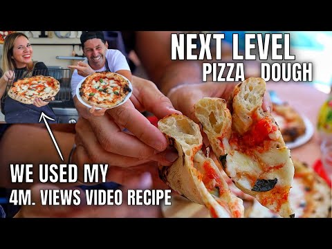 Eu dominei meu vizinho para fazer minha massa de pizza de próximo nível