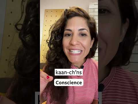 How to pronounce Conscious, Conscience, Conscientious