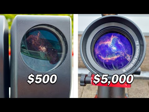 $500 vs $5,000 Telescope | Seestar S50 vs 80mm APO | Astrophotography