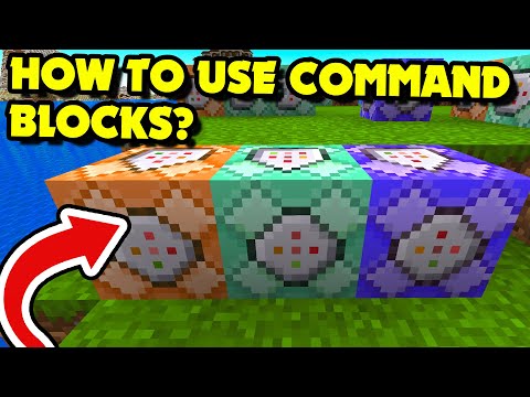 Drackiseries - How to Use COMMAND BLOCKS in Minecraft? Command Blocks, All Types, Command Block Minecarts [Simple]