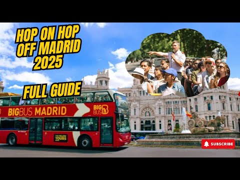 Madrid Hop-On Hop-Off Bus Tour 2025 🇪🇸 | Top Sights, Tips & What to Expect!
