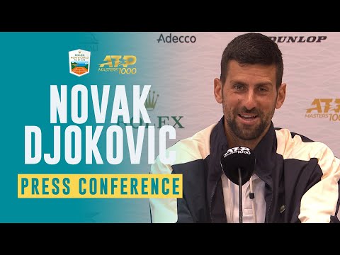 Novak Djokovic Pre-Tournament Press Conference | Rolex Monte Carlo Masters 2024