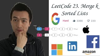 YouTube video 'LeetCode 23: Merge k Sorted Lists - Interview Prep Ep 26'