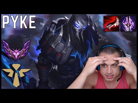 ⚔️ Tyler1 MY 70% WR PYKE GETS ME LP | Pyke Support Gameplay | Support Challenge | Season 12 ᴴᴰ