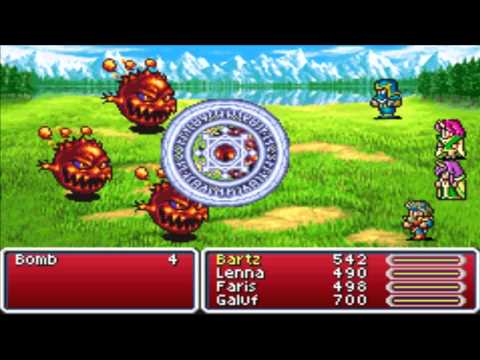 Final Fantasy 5 Advance (GBA) Part 16 The Jachol Cave and Traveling the Seas