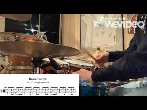 Bossa Nova With 2/3 clave on the Left foot