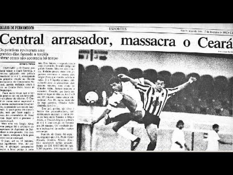 Central de Caruaru 4x1 Ceará - Campeonato Brasileiro de Futebol 1992 - Série B