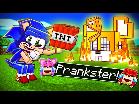 Sonic the MINECRAFT PRANKSTER! - Sonic Minecraft Stories