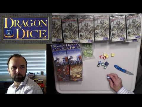 Dragon Dice Kickstarter Unboxing
