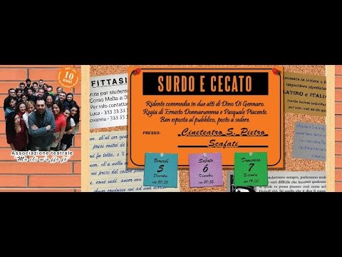 Commedia "Surdo e Cecato" di Dino Di Gennaro