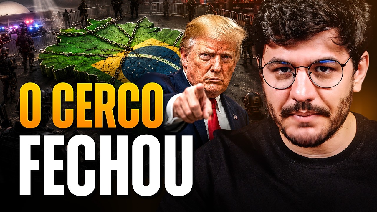 🚨 TRUMP QUER TAXAR O BRASIL EM 25%? O PIX VIROU ALVO DOS EUA?