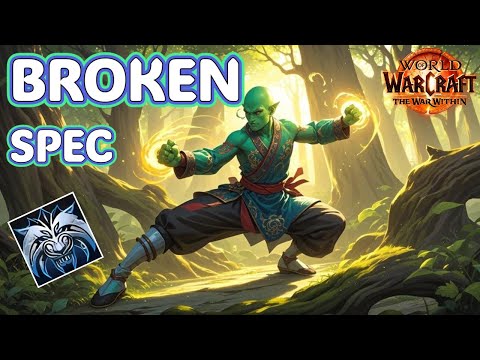 🔥14-0 WW Monk PvP War Within – Slicing Winds Too OP? | World of Warcraft Battleground 🔥