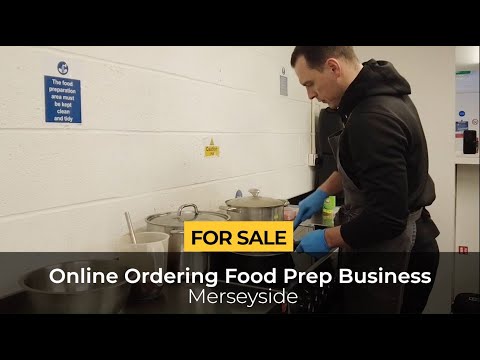 Online Ordering Food Preparation Business For Sale Merseyside Area