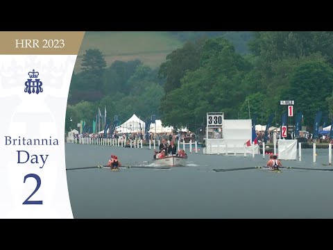 Molesey B.C. v Thames R.C. 'B' - Britannia | Henley 2023 Day 2