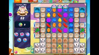 Candy Crush Saga Level 11747 - 22 Moves NO BOOSTERS
