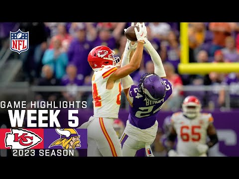 Kansas City Chiefs vs. Minnesota Vikings | 2023 Week 5 Game Highlights
