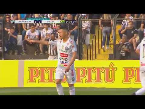 Operário PR 2x1 Cuiabá 21°Rodada Brasileiro Série B 2019
