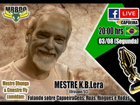 103ª LIVE NA IDENTIDADE DO CAPOEIRA - MESTRE K.B.Lera
