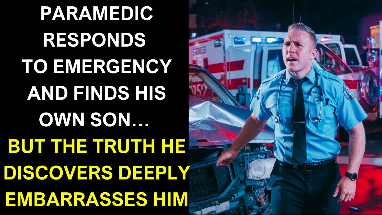 Paramedic responds to emergency and finds his own son… the truth he discovers deeply embarrasses him