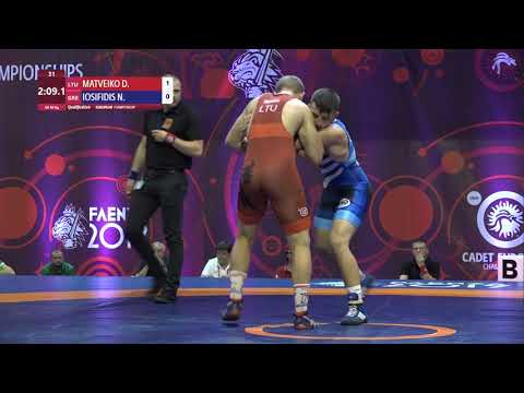 Qual. GR - 80 kg: D. MATVEIKO (LTU) v. N. IOSIFIDIS (GRE)