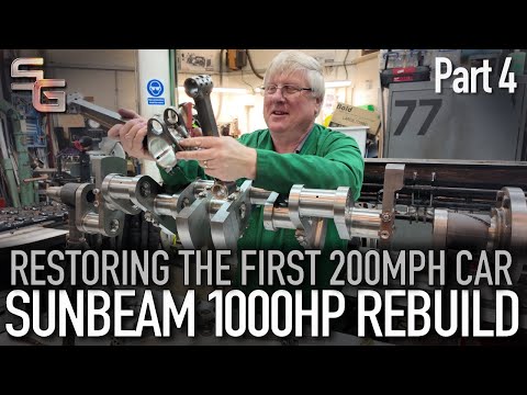 Sunbeam 1000hp Rebuild (Part 4) - Restoring the first 200mph land speed car