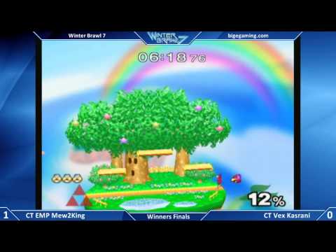 Winter Brawl 7 SSBM - CT Mew2King vs CT Vex Kasrani - Winners Finals