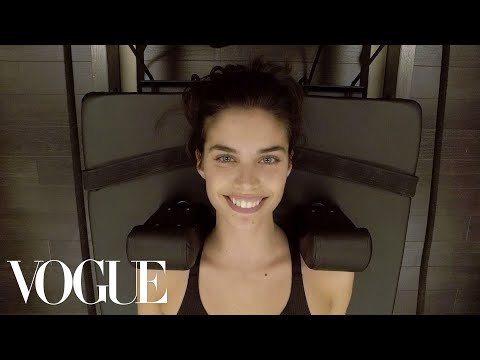 Model Sara Sampaio’s Pre-Victoria's Secret Show Workout | Vogue