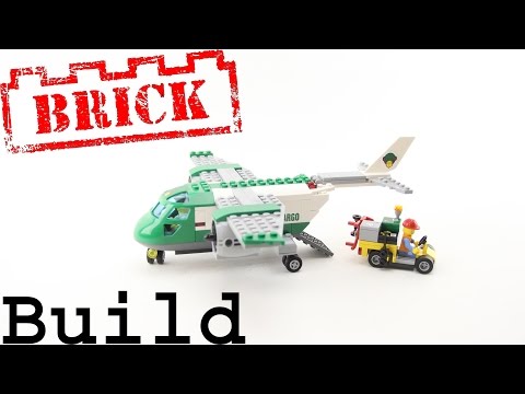 Vidéo LEGO City 60101 : L'avion cargo