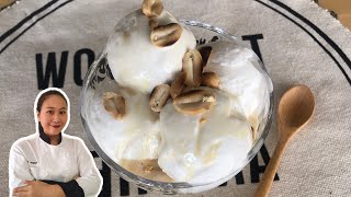 Easy Homemade Thai Coconut Ice Cream Recipe • Eggless Ice Cream |ThaiChef food