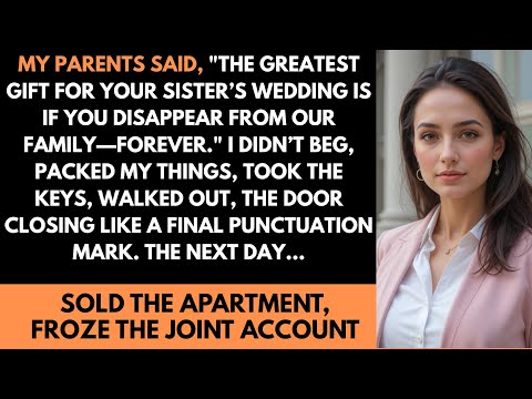 My Parents Said, My Sister's Wedding Day, It’s Better I Not Be There  So, I Vanished…