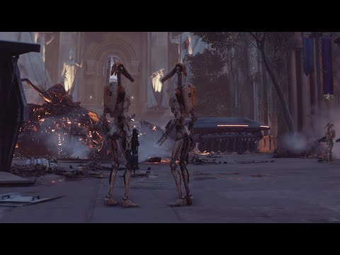 CIS attack on Theed Palace - Star Wars Battlefront 2 Mods (Offline)