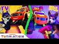 Blaze's Night Race! | Blaze and the Monster Machine Toys | Toymation