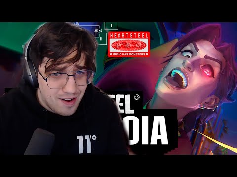 ТЕЙНОР СМОТРИТ HEARTSTEEL - PARANOIA ft. BAEKHYUN, tobi lou, ØZI, (Cal Scruby Official Music Video)