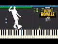 Fortnite Hype Piano Tutorial Hype Dance Emote