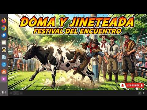 🇦🇷 Entre caballos y toros: así se vive la jineteada en Beron de Astrada 🐂🐎