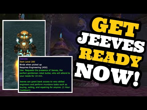 Ultimate Guide to Crafting Jeeves in WoW: Phase 3 Speed Run - Video  Summarizer - Glarity