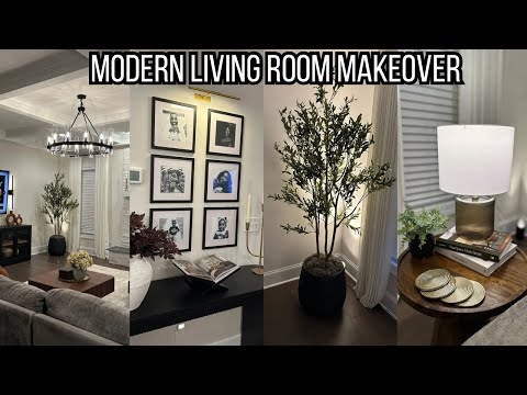 Living Room Makeover 2025| Modern Decorating Ideas & Transformation