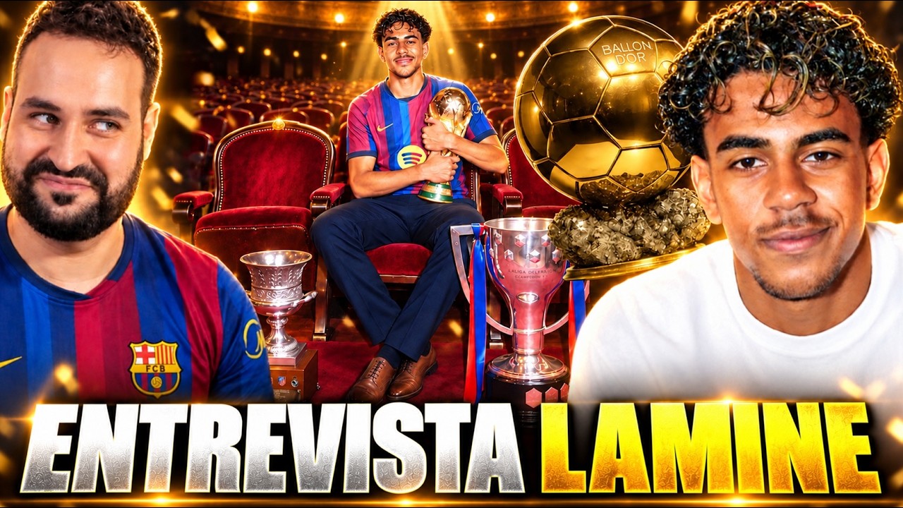 🚨LAMINE YAMAL: "QUIERO este BALÓN de ORO y OTROS CINCO..." - ENTREVISTA COMPLETA