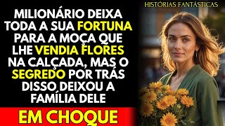 Milionário Deixa Fortuna Para Florista e o Segredo Choca a Família. [História]