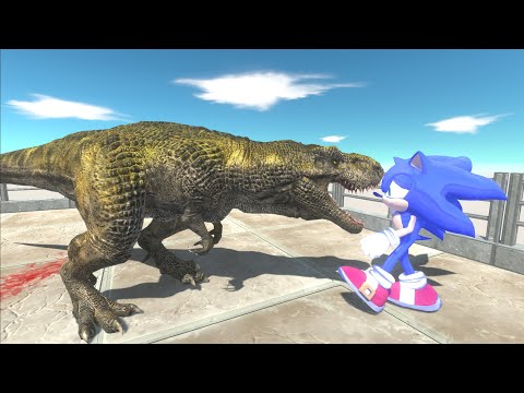 SONIC DEATH RUN - Animal Revolt Battle Simulator
