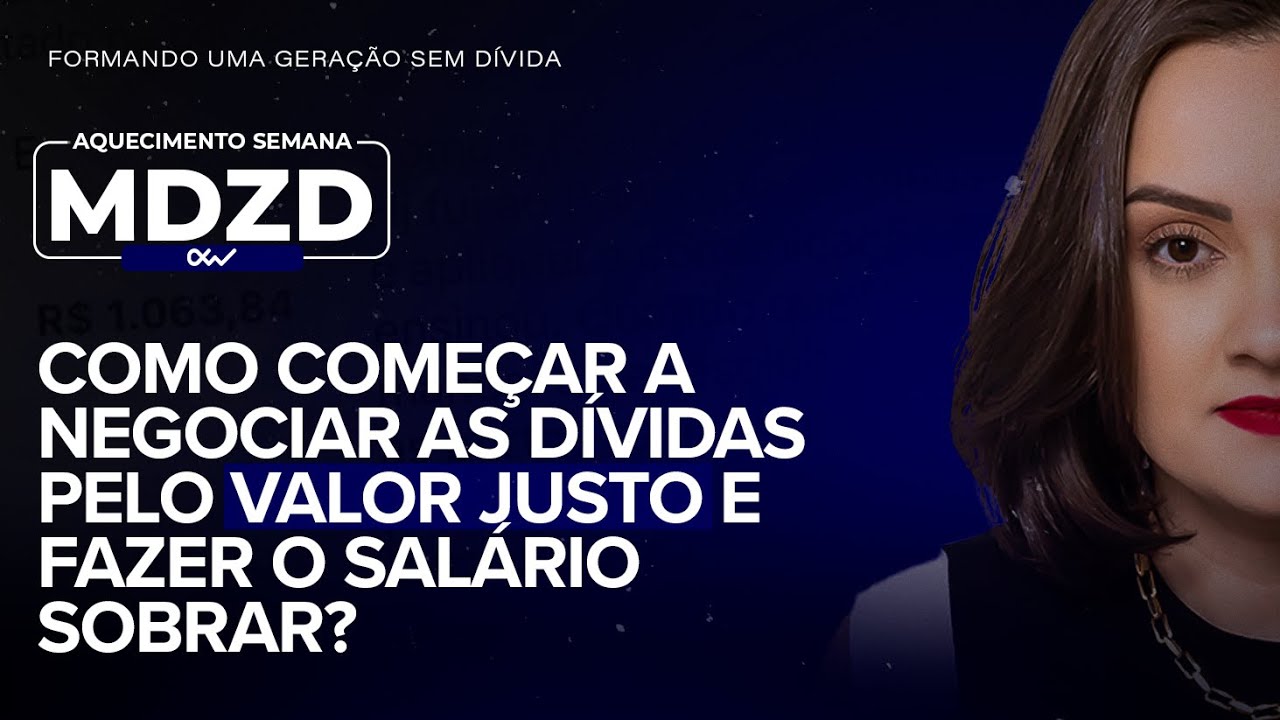 Como começar a negociar as dívidas pelo valor justo e fazer o salário sobrar?