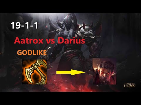 Aatrox VS Darius -19-1-1 godlike  Diamond