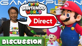 Super Nintendo World Direct DISCUSSION - We Want To Go NOW!