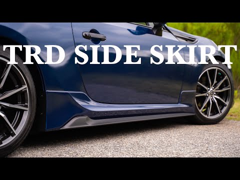 Toyota 86 TRD Side Skirts Installation | No Drilling!