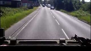 ride in the simca unic with the top down summer 2012.