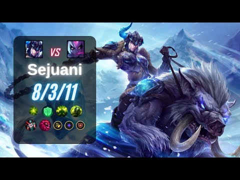 Sejuani Jungle vs Evelynn - EUW LoL Challenger 13.4