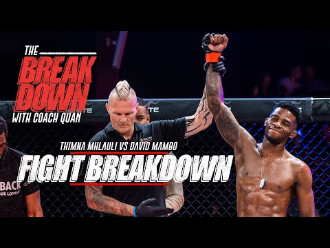 Fight Breakdown: Thimna Mhlauli vs David Mambo - The Breakdown with Richie Quan