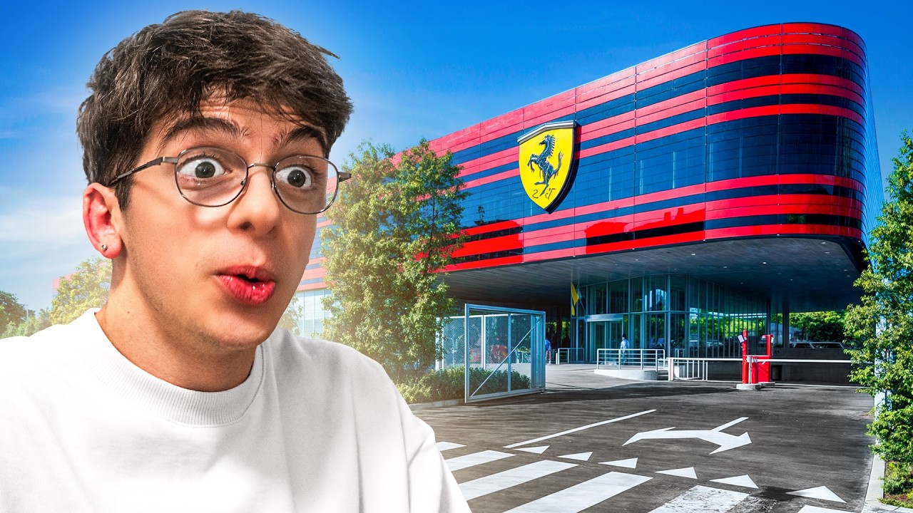 CONHECI O MUSEU DA FERRARI (e tomei uma multakkkkk